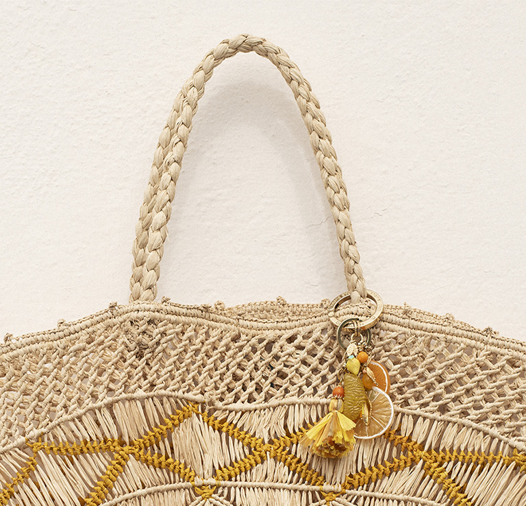 Keyrings & bag charm - Gold plated