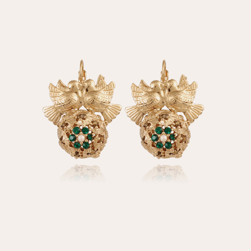 Oaxaca Ball earrings gold