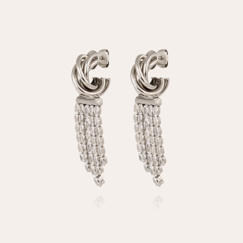 Atik Riviera earrings mini silver