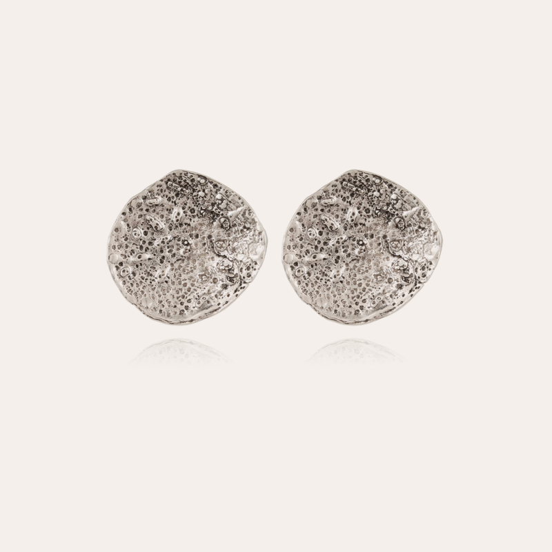 Eclipse Moon earrings silver