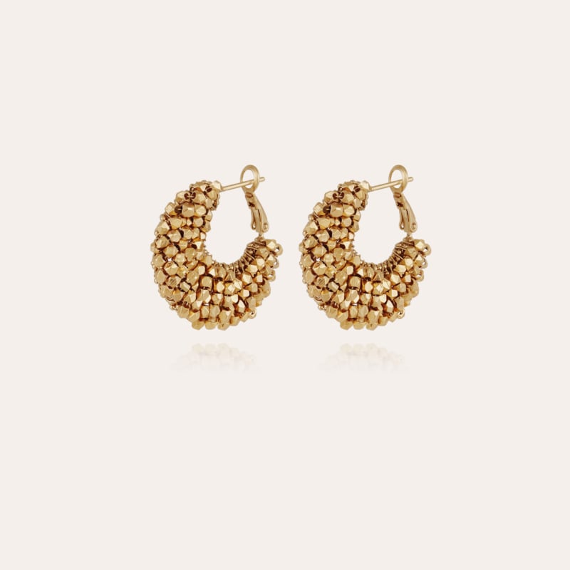 Izzia Lucky earrings small size gold