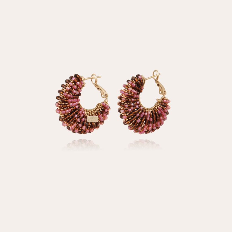 Izzia earrings small size gold