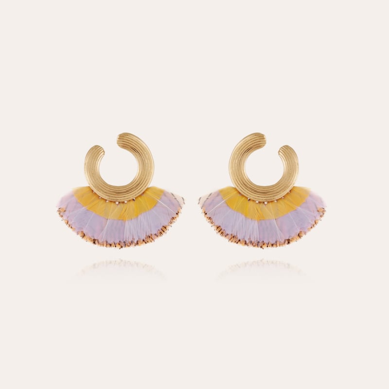 Boucles d'oreilles Positano dorées