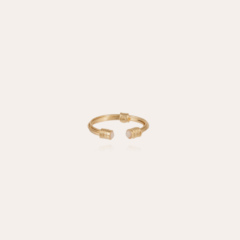 Ariane cabochons ring gold