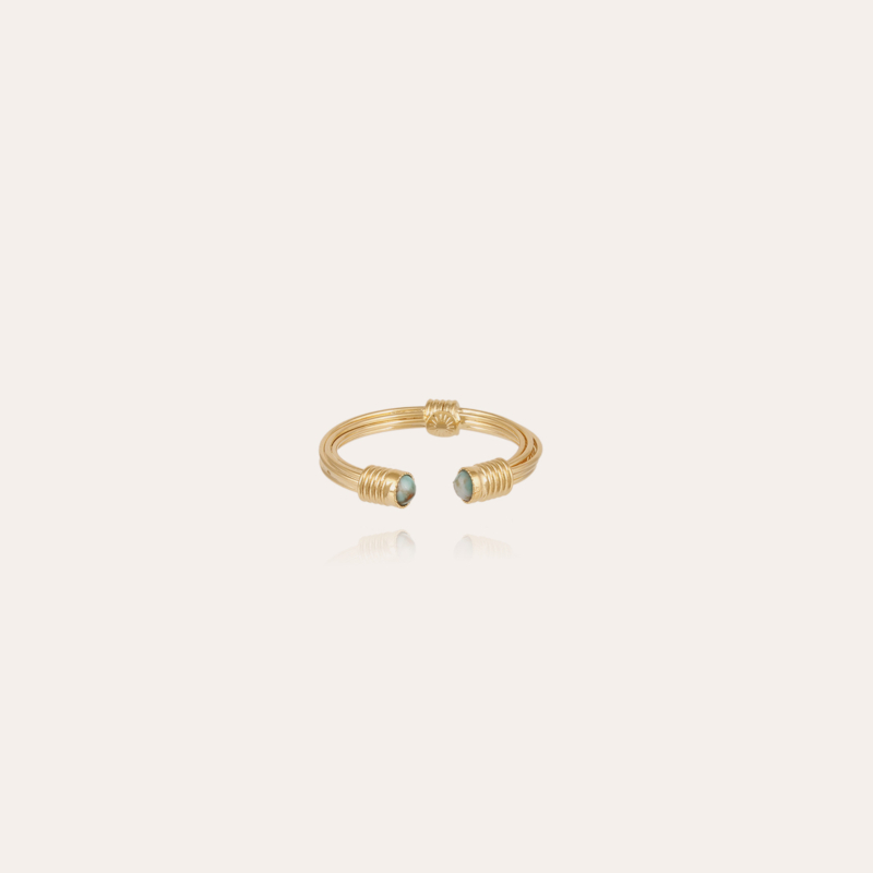 Ariane cabochons ring gold