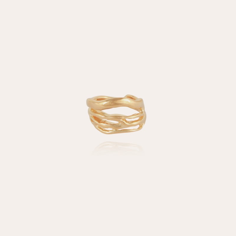 Corail ring gold