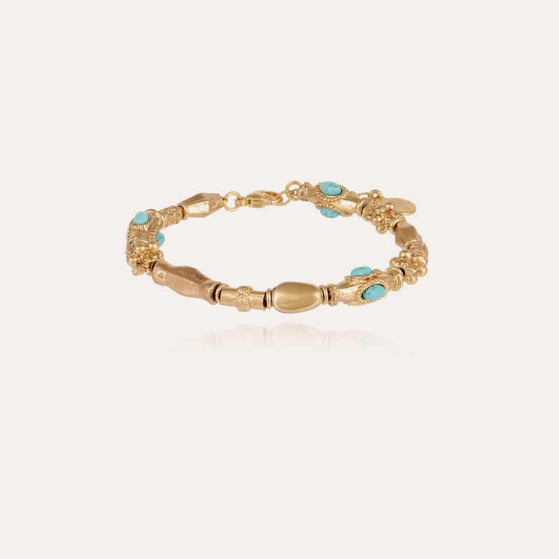 Kali cabochons bracelet gold