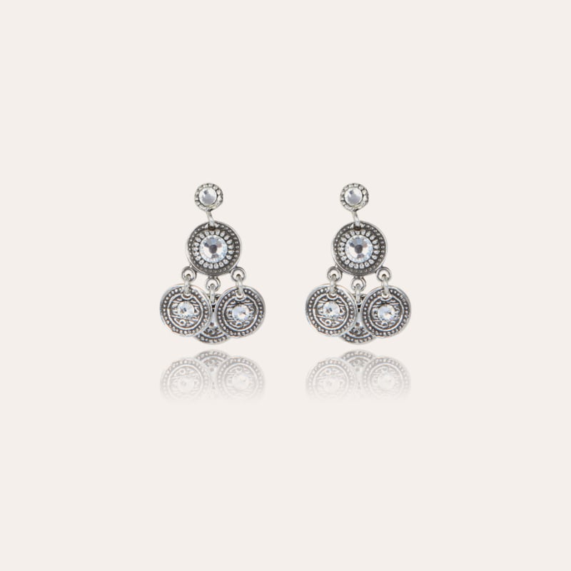 Arlequin earrings silver