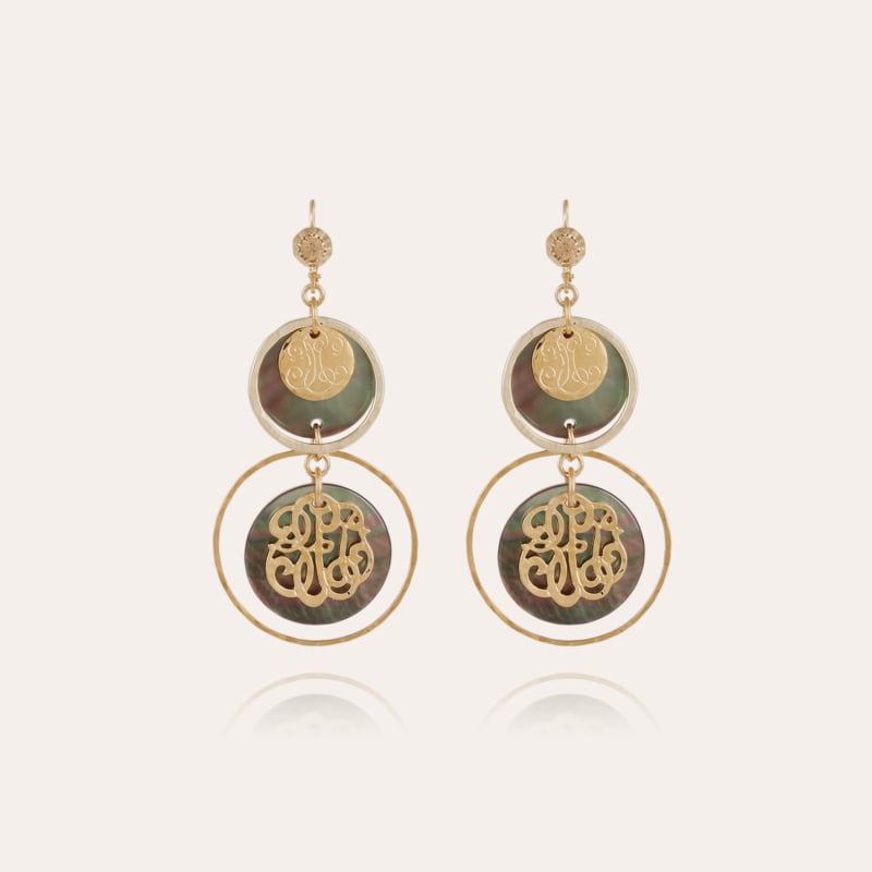 Idylle earrings small size gold