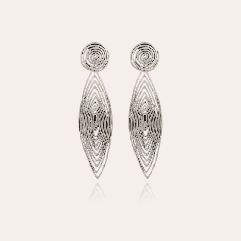Longwave earrings small size silver