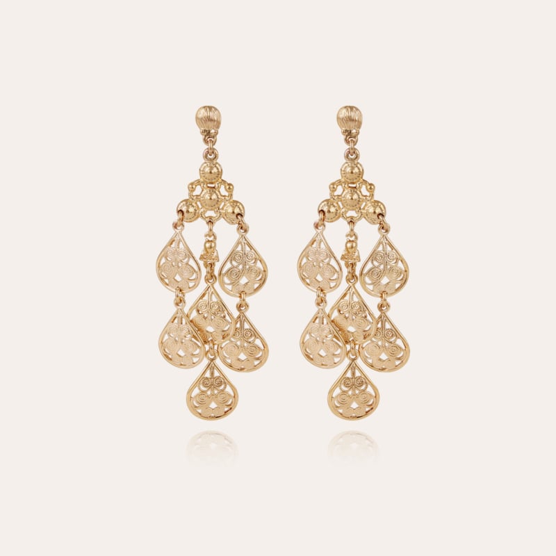 Orferia earrings small size gold