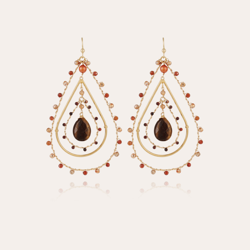 Orphee earrings gold 