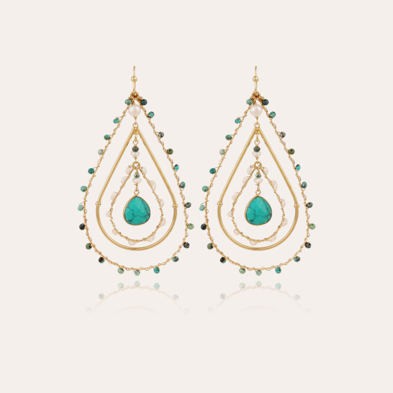 Orphee earrings gold