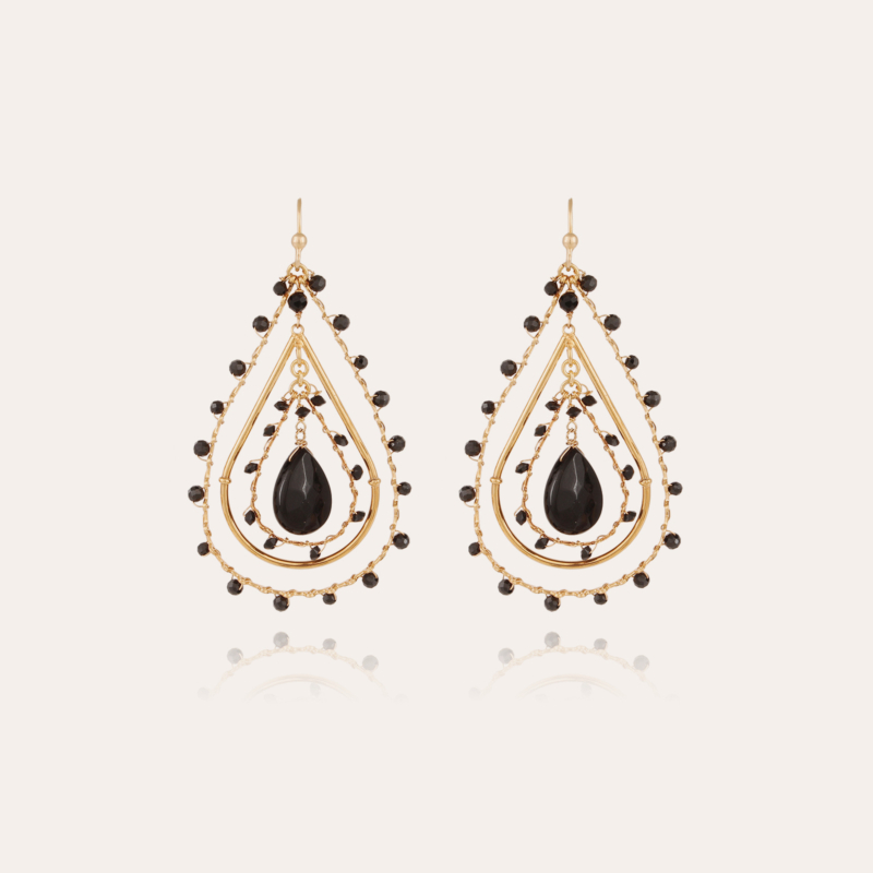 Orphee earrings small size gold