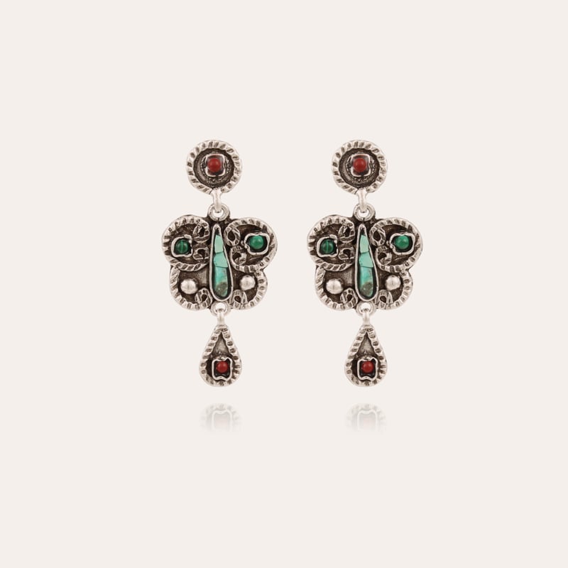 Paz earrings small size silver