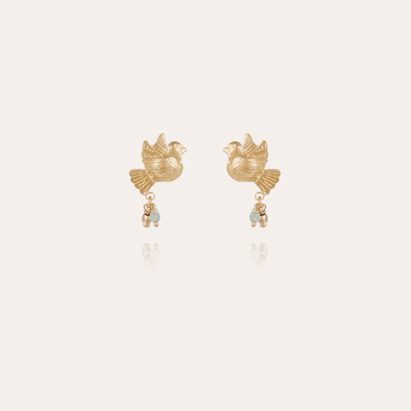 Colombe studs earrings gold