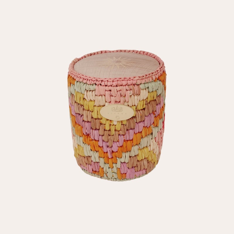 Ensoleille Moi candle raffia