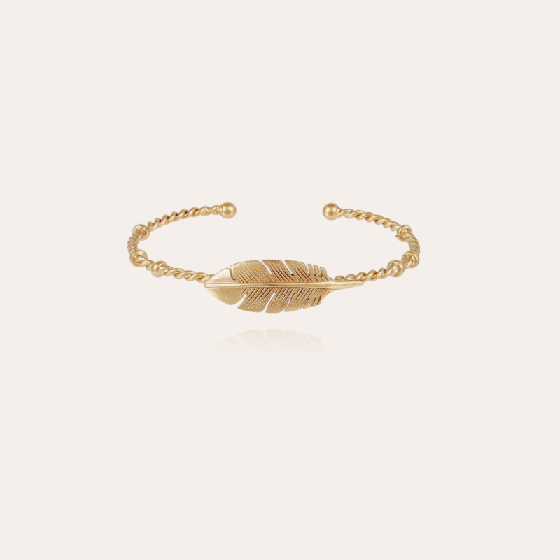 Penna bangle bracelet gold
