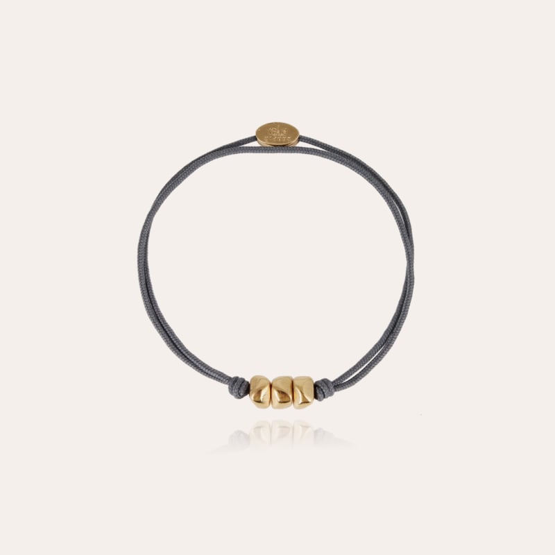 Cailloux men bracelet gold