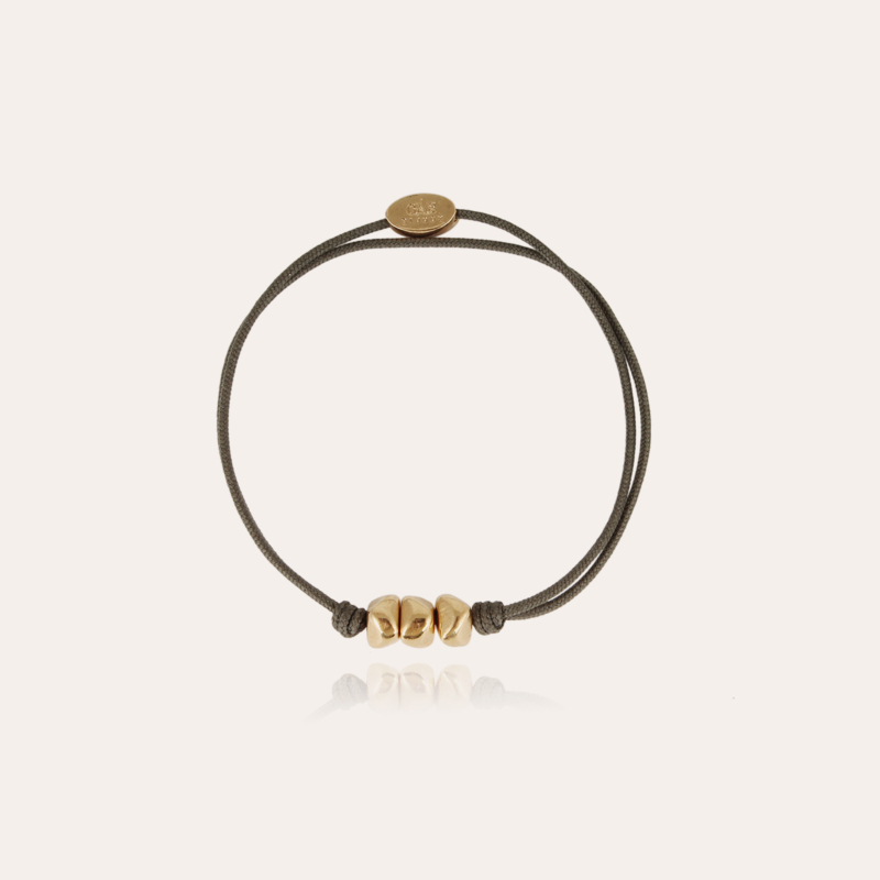 Cailloux men bracelet gold