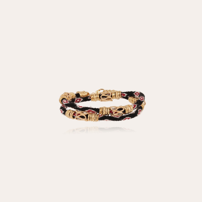 Lima double bracelet gold