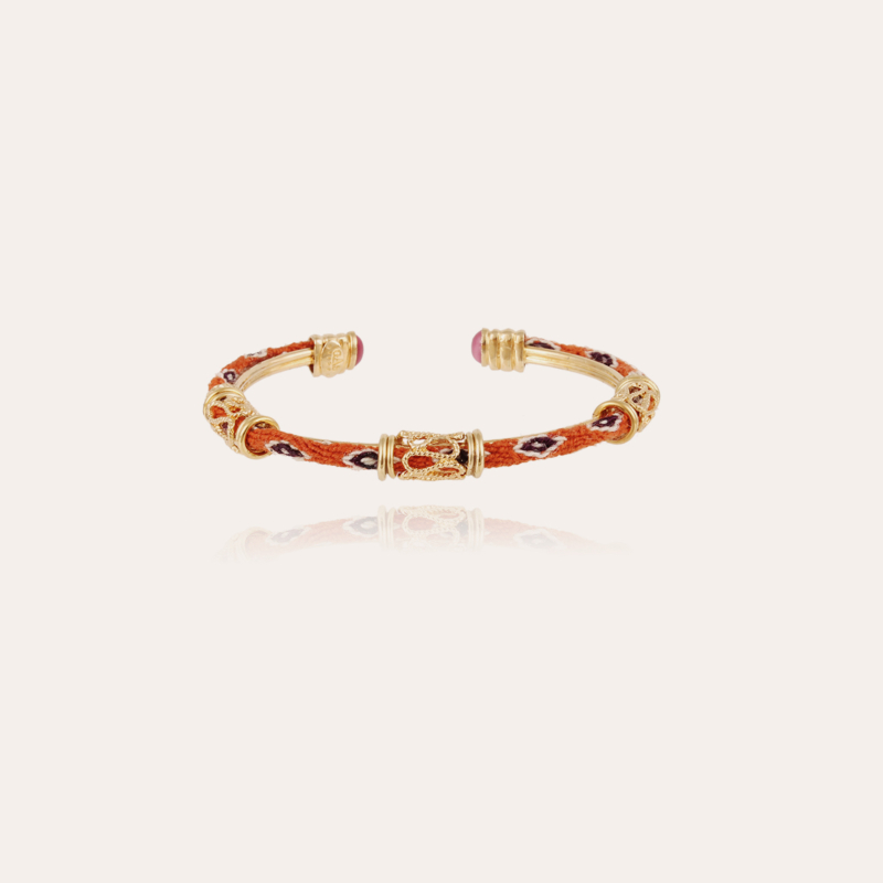 Lima cabochons bangle bracelet gold 