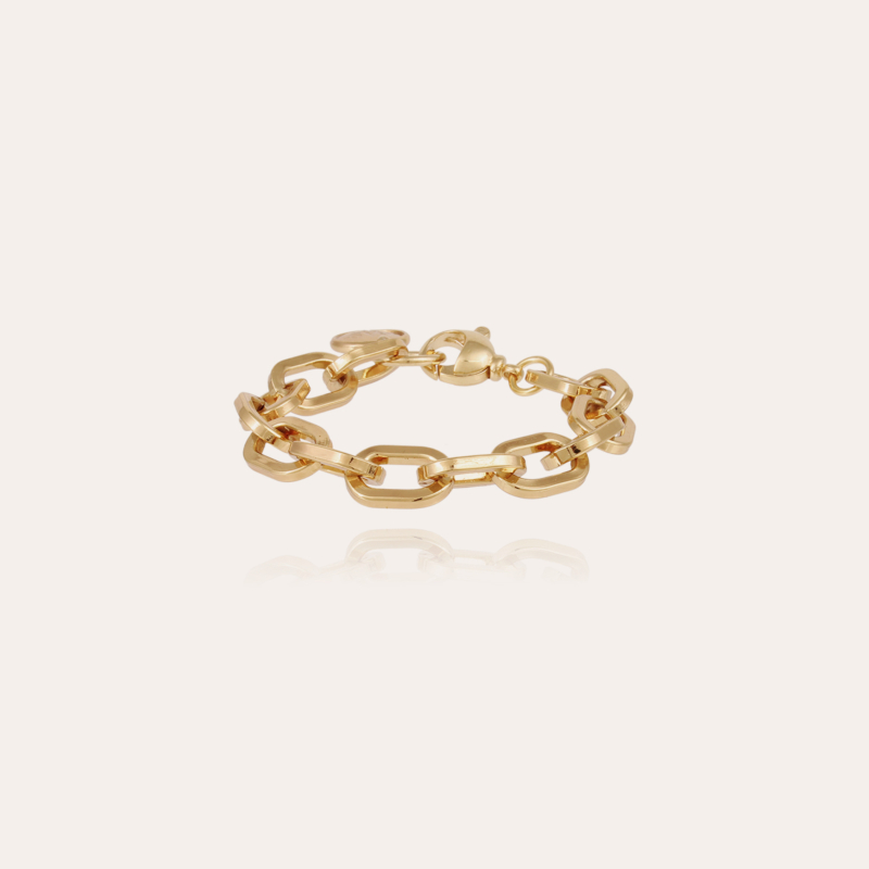 Maille Gourmette bracelet small size gold