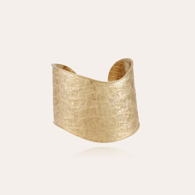 Wild cuff bracelet gold