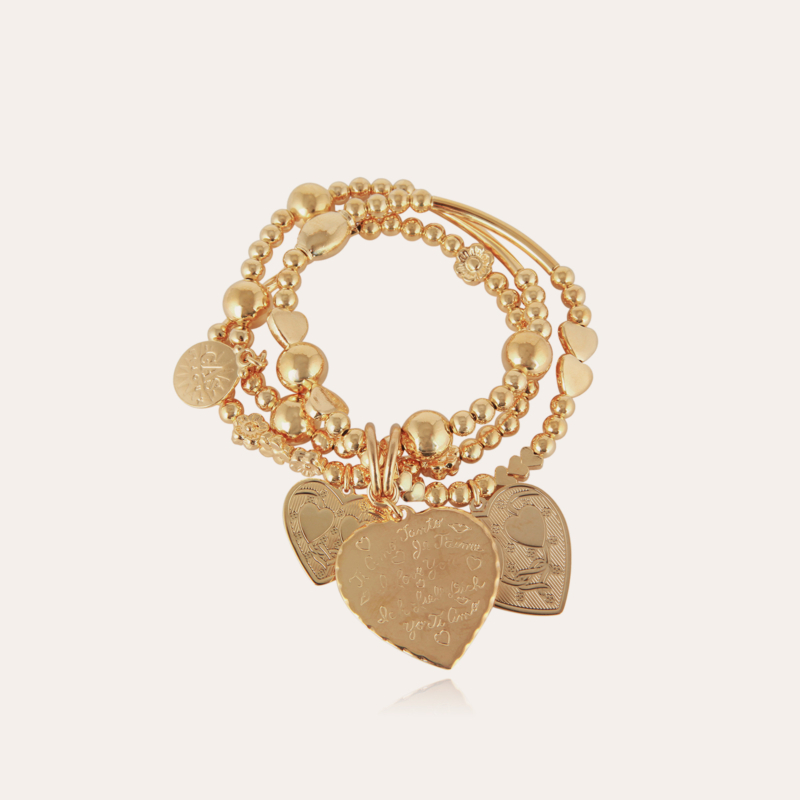 Merlin Love bracelet gold