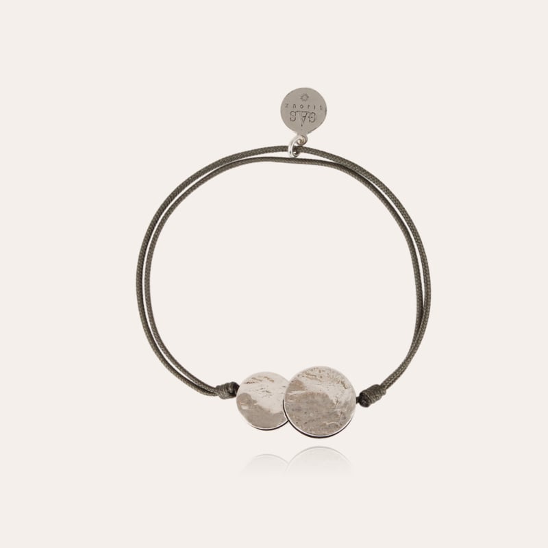 Platine men bracelet silver