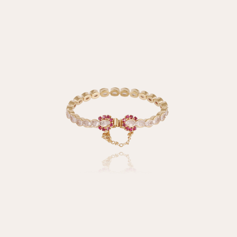 Riviera Fleur bracelet large size gold