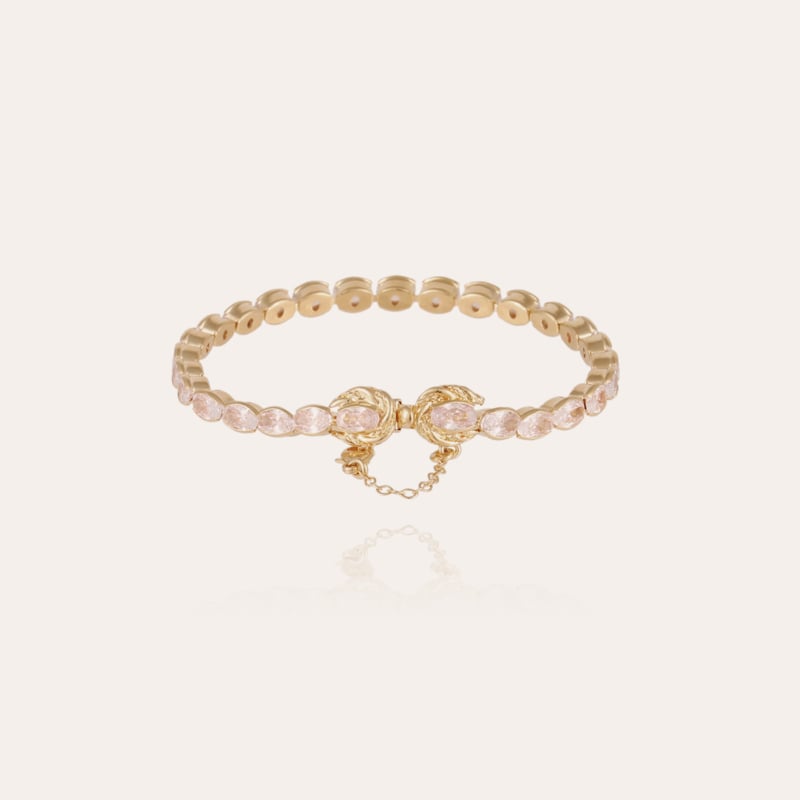 Riviera Fleur men bracelet large size gold