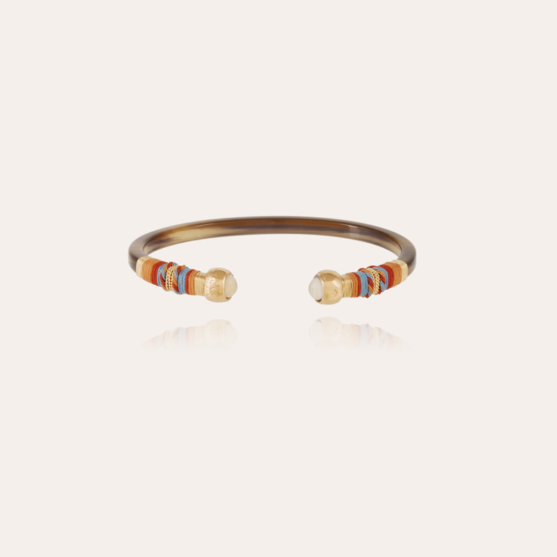 Sari Bis bracelet acetate gold - Taupe