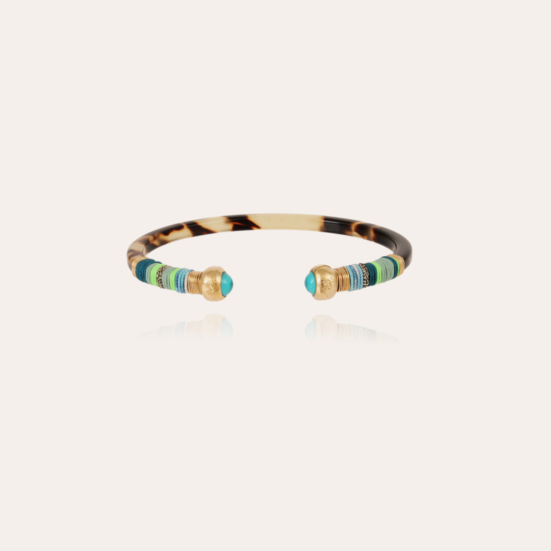Sari Bis bracelet acetate gold - Tortoise
