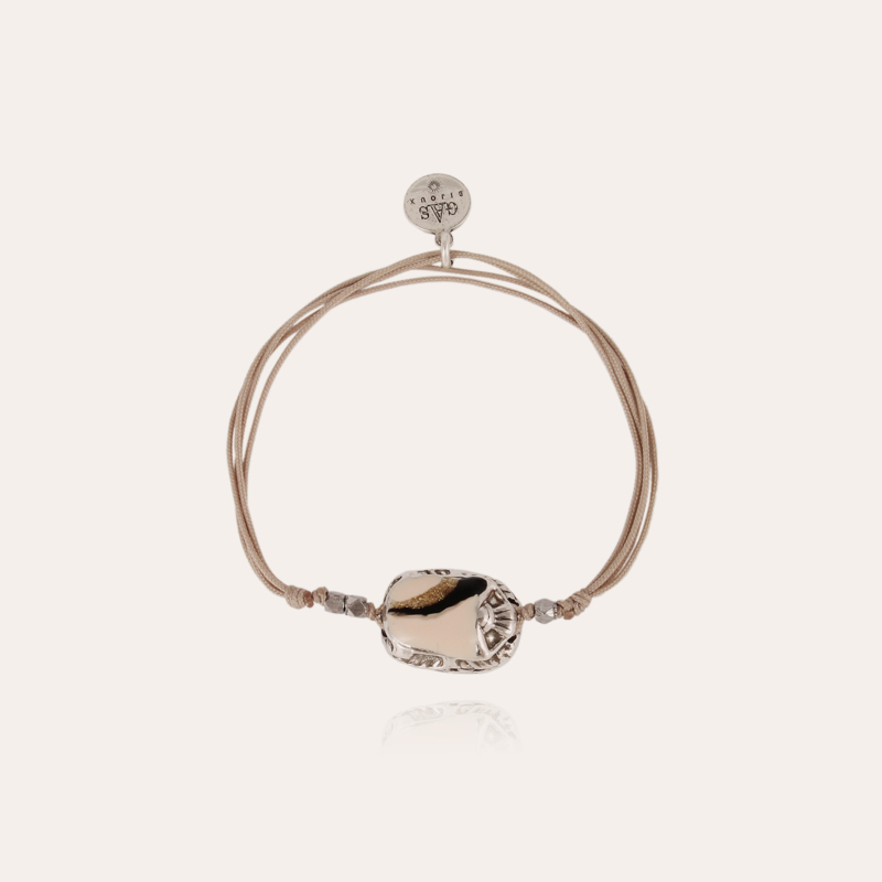 Scaramouche enamel bracelet silver