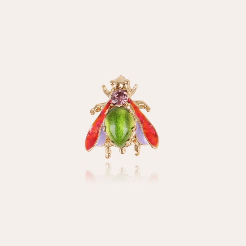 Mouche brooch gold - One-of-a-kind piece