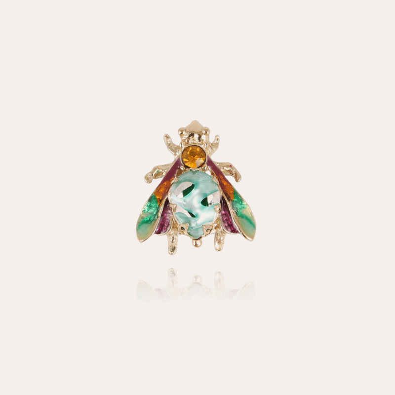 Mouche brooch gold - Exclusive piece (4 pieces)