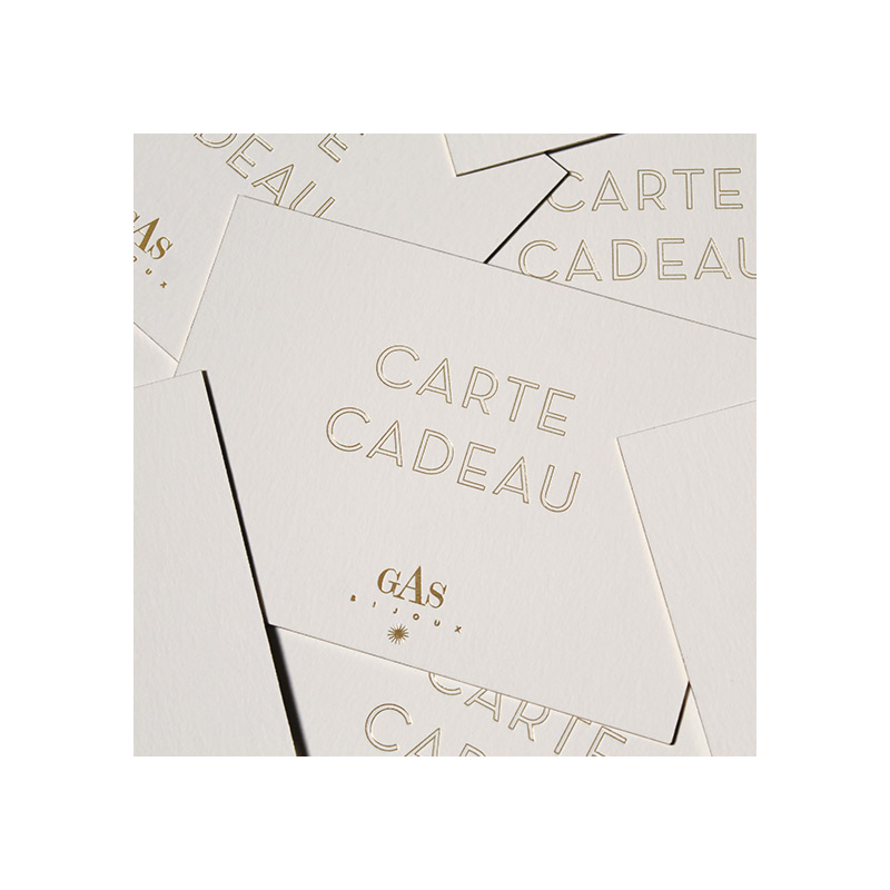 Carte Cadeau Gas Bijoux