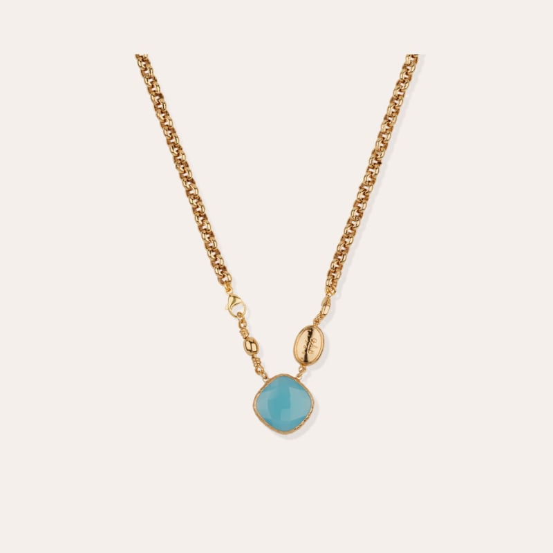 Billy necklace - Blue Calcite