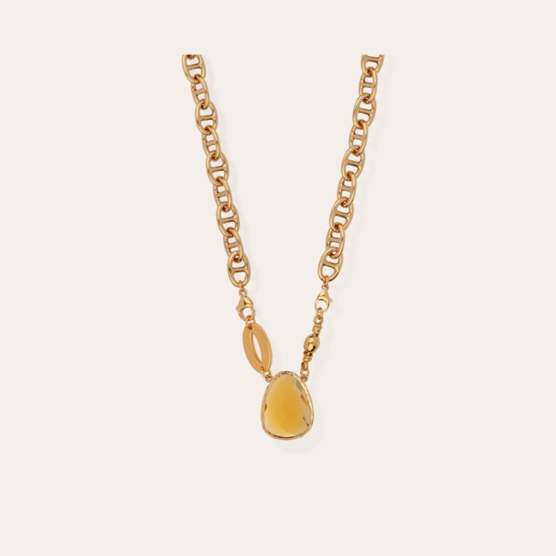 Billy necklace - Citrine