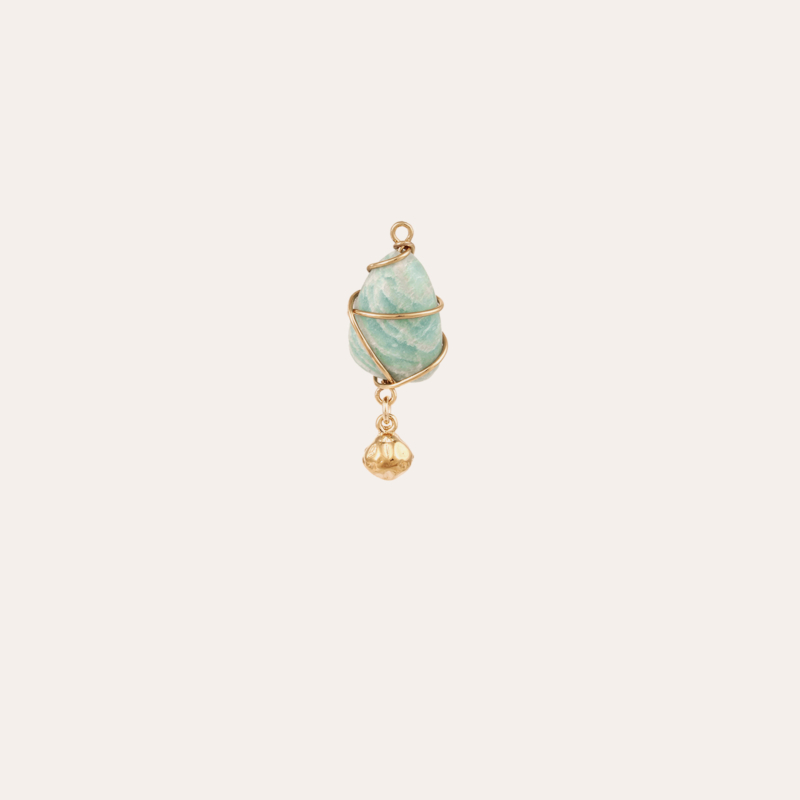 Charms Constantine Rainbow doré - Amazonite