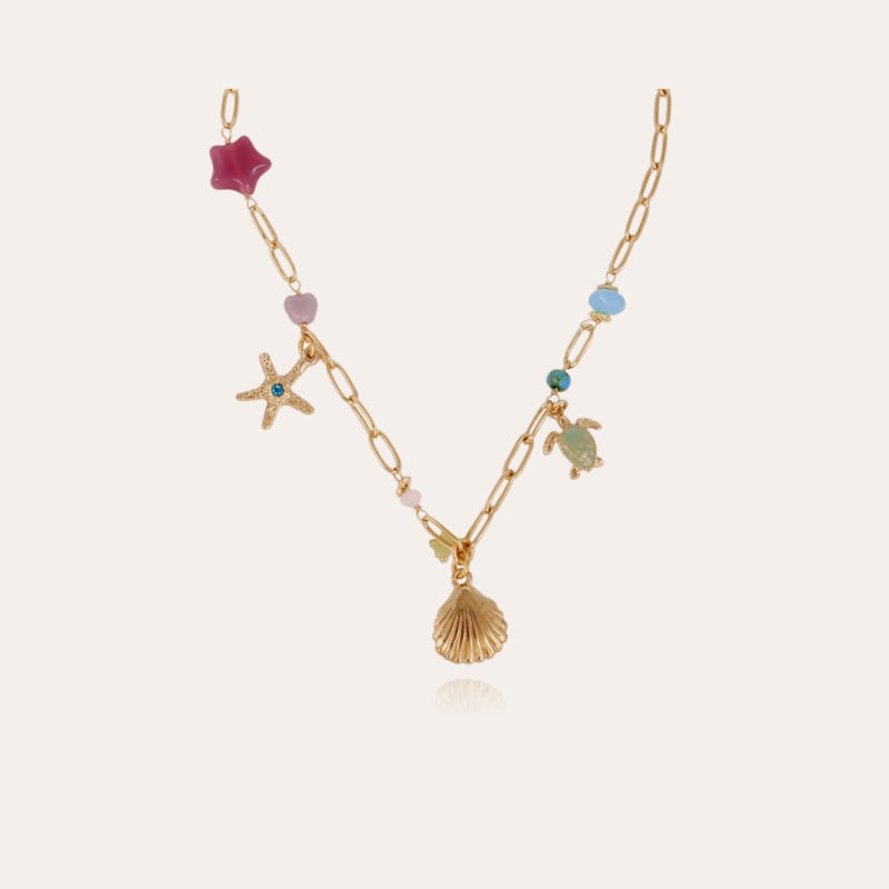 Collier Capucine enfant doré