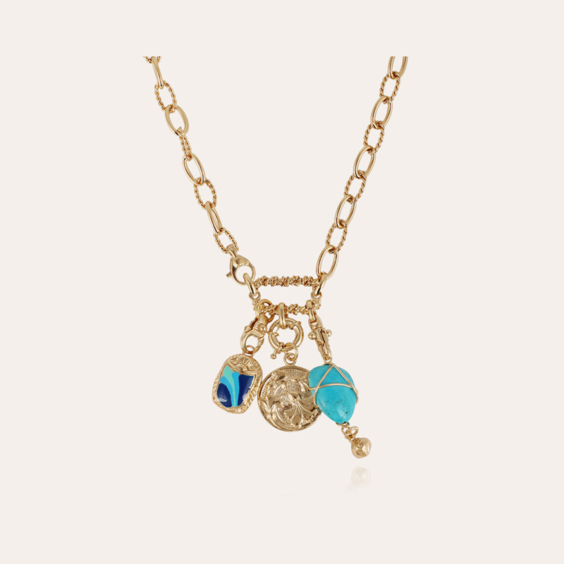 Constantine necklace gold - Exclusive piece (3 pieces)