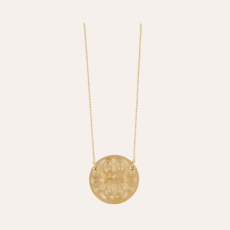 Diva necklace gold