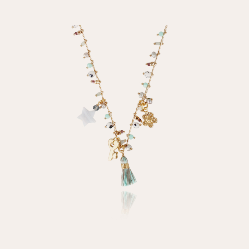 Gipsy Charms kids necklace gold