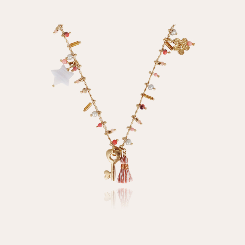 Gipsy Charms kids necklace gold