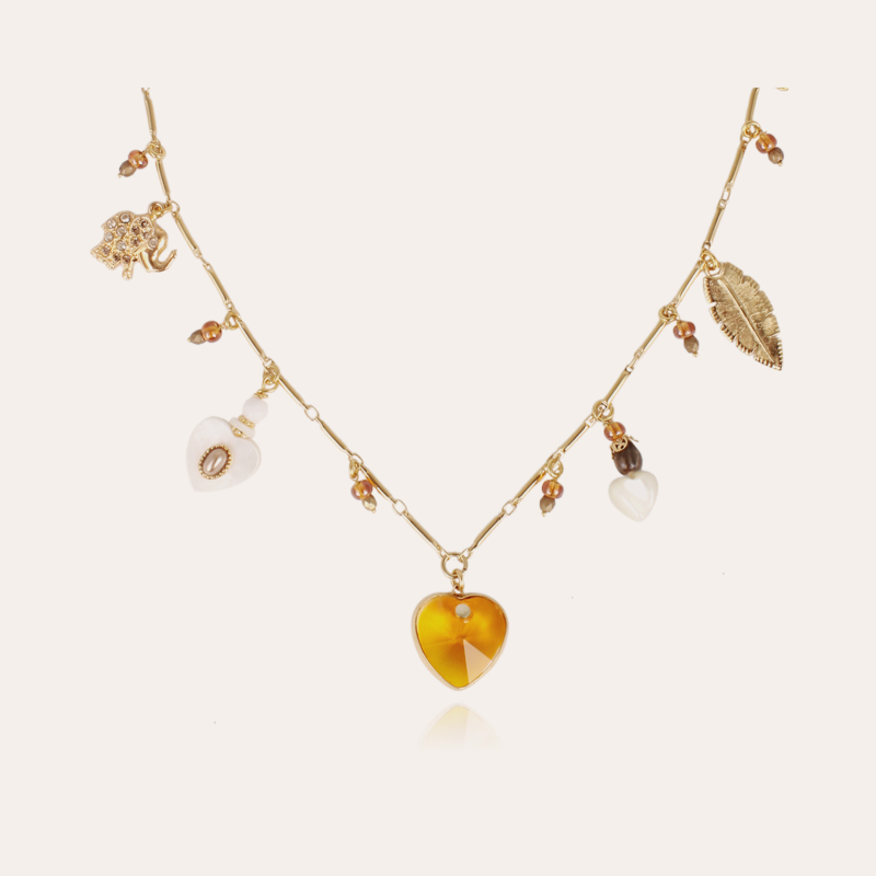 Lovely necklace gold - Exclusive piece (4 pieces)