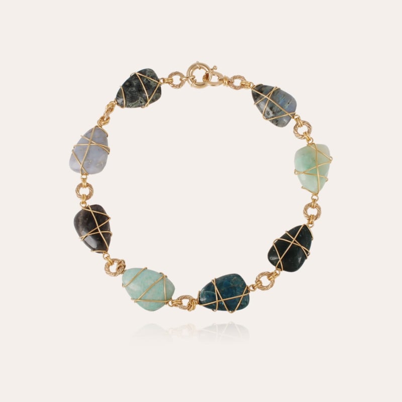 Rainbow Multi necklace large size