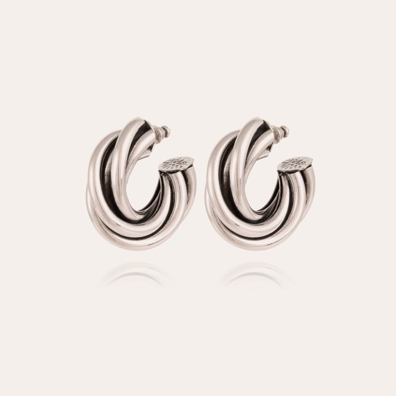 Atik hoop earrings midle size