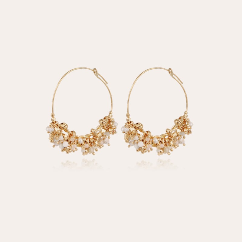 Grappia hoop earrings mini gold